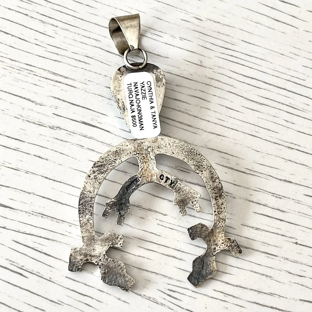 Native American Navajo Indian Turquoise Jewelry looking pendant